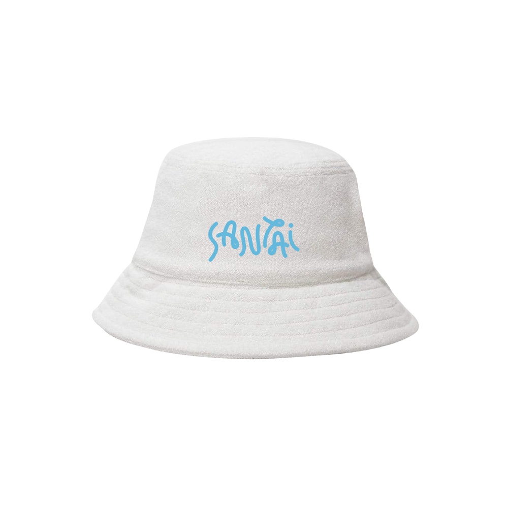 
                      
                        WHITE BUCKET HAT
                      
                    